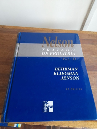 Libro Nelson Tratado De Pediatría 16 Edición. Vol 2