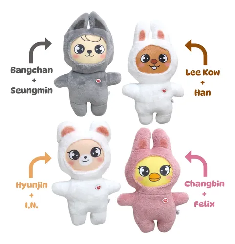 Juguetes De Peluche Stray Kids De 8 Pulgadas, Peluche Skzoo, | Cuotas Juguetes De Peluche Stray Kids De 8 Pulgadas, Peluche Skzoo, | Cuotas