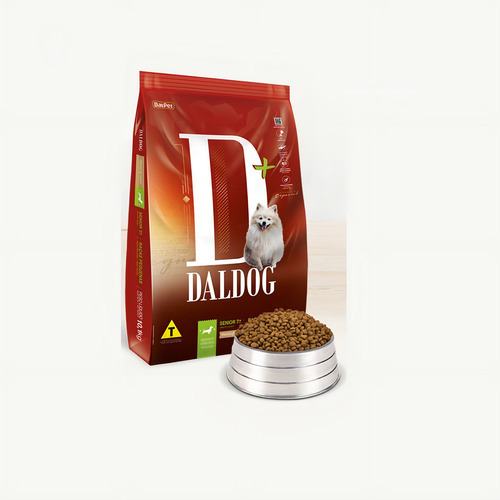 Ração Dal Dog Senior 10kg Premium Especial D+ Cachorro Pet