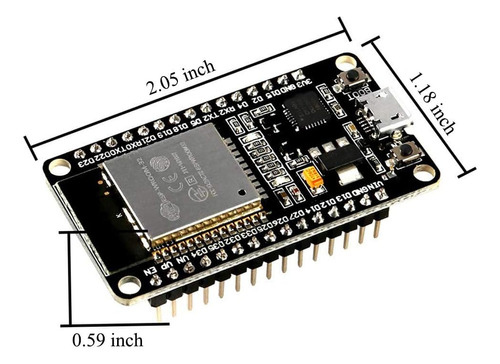 Placa De Desarrollo  Esp32 2.4 Ghz De Modo Dual Wifi Arduino