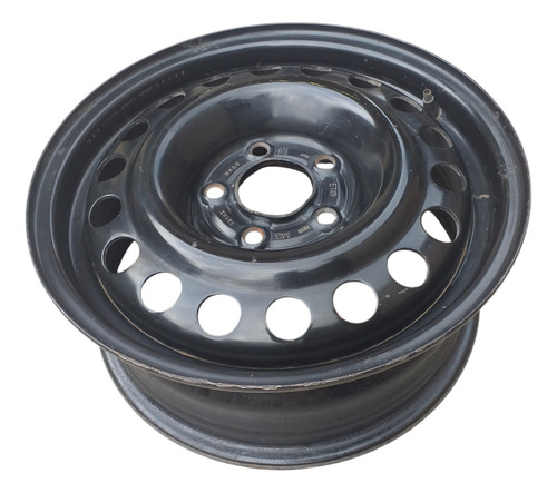 Llanta 15 Chapa Centro 5x108 Original Gm Impecable!! Negro