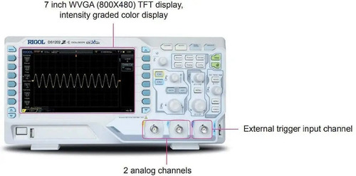 Osciloscopio Digital Profesional 200 Mhz, Dos Canales