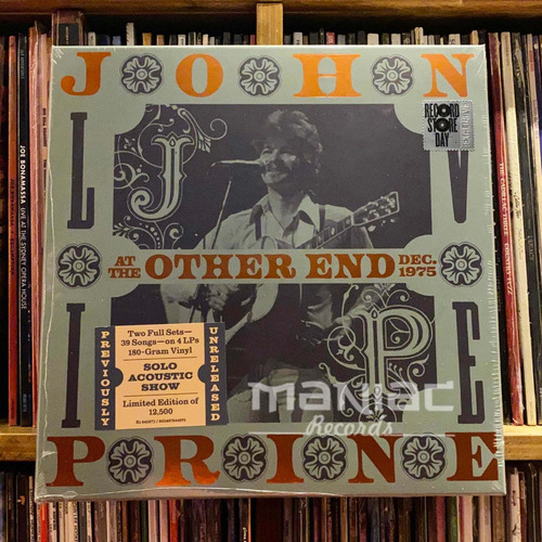 Imagen 1 de 2 de John Prine Live At The Other End December 1975