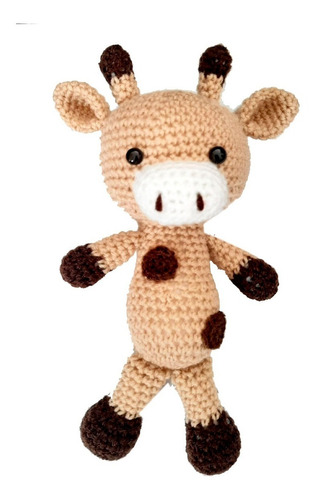 Imagen 3 de 7 de Amigurumi Jirafa - Muñeco Apego -caja Tarjetas