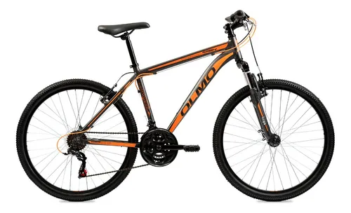 Bicicleta plegable Fire Bird R20 6v frenos a disco, cambio Shimano color  negro con pie de