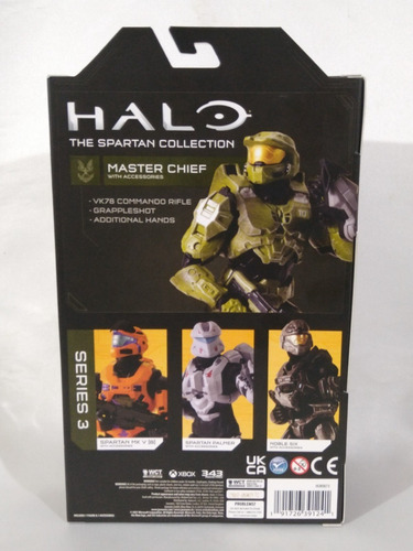 Halo The Spartan Collection Master Chief Series 3 (Usado)