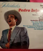 Comprar Disco Vinilo Pedro Infante Felicidades Mañanitas 