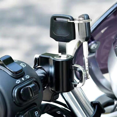 Aplicable A: Candado Antirrobo Para Casco De Motocicleta