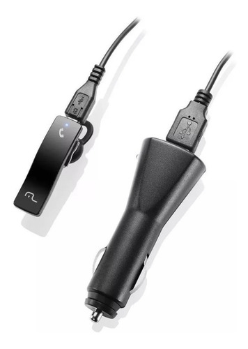 Fone Ouvido Bluetooth Multilaser Mono Auricular Automotivo