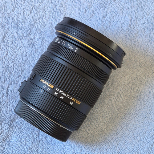 Lente Sigma P/ Canon 17-50mm F/2.8 Os Ex Dc