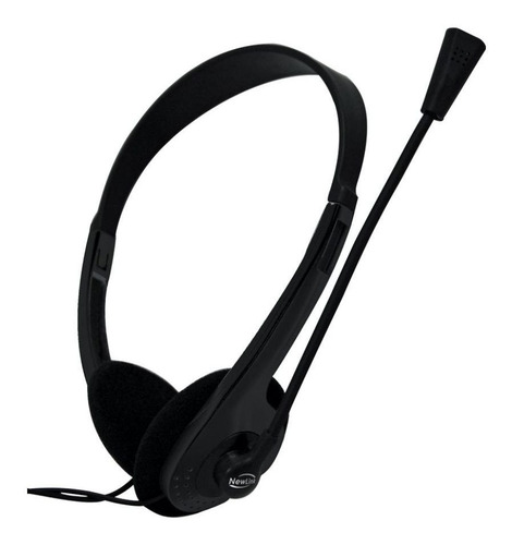 Imagem 3 de 3 de Headset High Tone Headphone Com Microfone Hs302 Newlink P2
