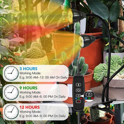 Luz Led De Crecimiento Para Las Plantas De Interior, Juhe...