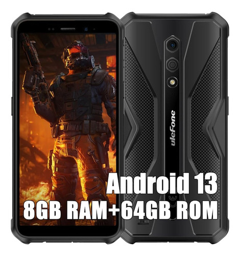 Ulefone Armor X12 Pro Celulares 8gb+64gb Octa-core 4860mah 5,45 Hd+ Cámara 13mp Android 13 Telefono Movil Golpes Gps/nfc/dual Sim