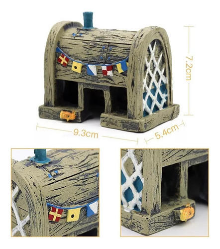 Set: 11 Muñecas, Paisaje Acuático Con Pecera