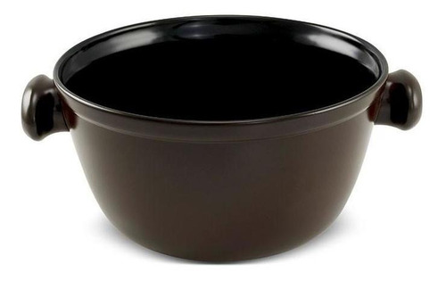Caçarola 22cm Chef 3 Litros-ceraflame Cor Chocolate