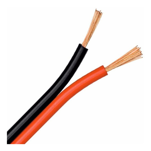 Cable Bafle Parlante 2 X 0,50mm Siliconado Plugtech 1451