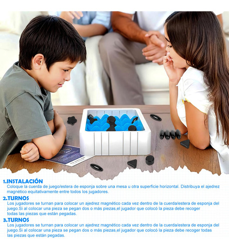 Juego De Ajedrez Magnético - Juego De Mesa Imanes, Ajedrez