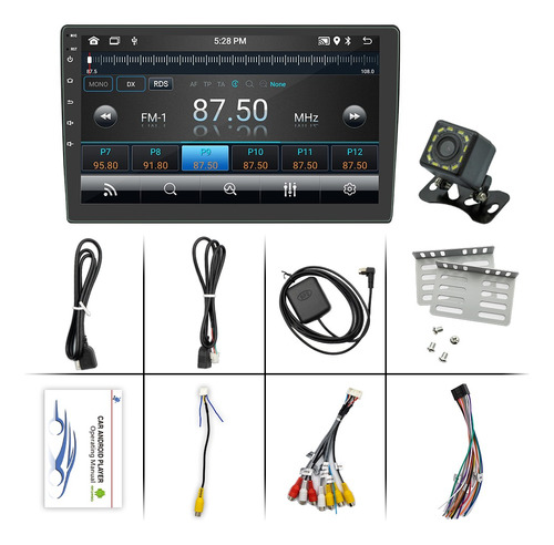 Autoestereo Android Gps Wifi Pantalla 10 Pulgadas 2 Din