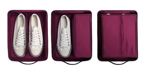 Imagen 8 de 9 de Bolsa Organizadora De Viaje Para Zapatos Super Promoción