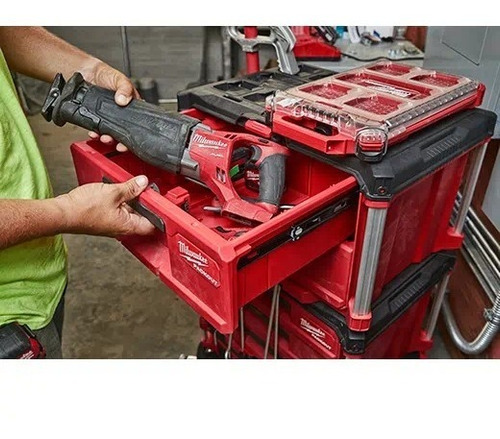 Imagen 8 de 10 de Caja De Herramientas 2 Cajones Packout Milwaukee 4822 8442