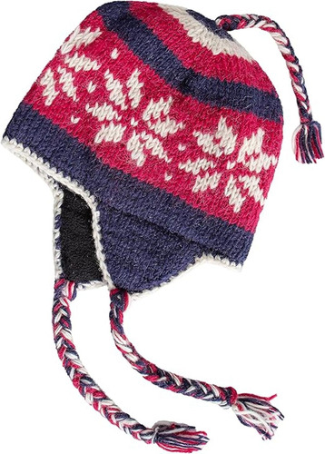 Gorro De Lana Sherpa De Punto A Mano Con Forro