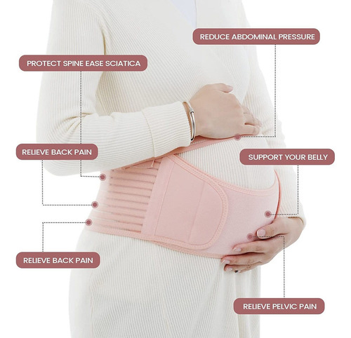 Cinturón Soport Vientre Maternidad Embarazo Ajust Banda Faja