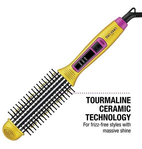 Cepillo Bed Head Alaciador Caliente Suavizante De Cabello
