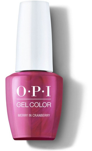 Opi Gelcolor Shine Bright Merry In Cranberry Semix15ml