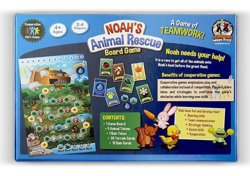 Juegos De Mesa Para Niños De 4 A 8 Año ¡noahs Animal Rescue 