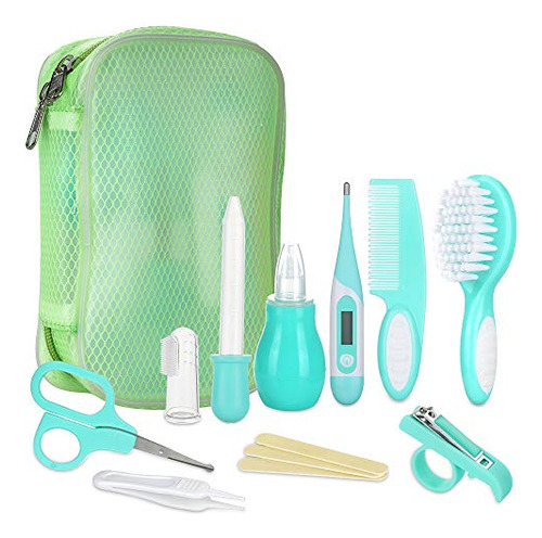 Lictin Baby Grooming Kit Newborn Care - 12pcs Baby Health Ca