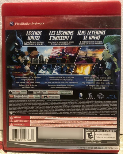 Lego Batman 2: Dc Super Heroes - Ps3 Nuevo (Usado)
