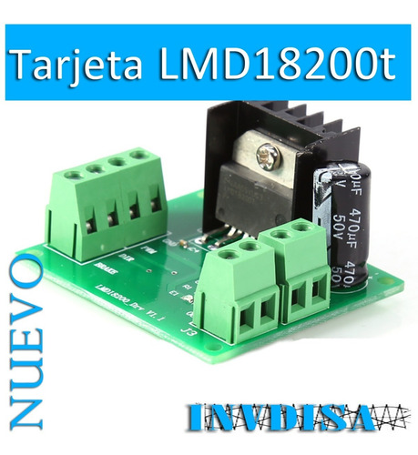 Tarjeta Lmd18200t Dc Módulo Control Del Motor - Puente H