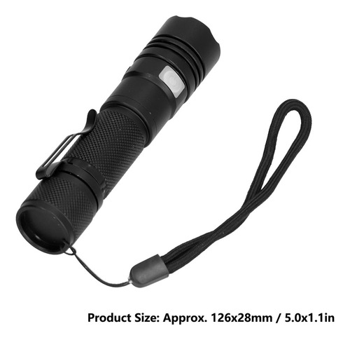 // Linterna Led P50 Led De Alto Brillo Usb Para Exteriores