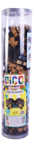 Juego De Encastre Dico Spider Araña Por 100 Piezas New Plast