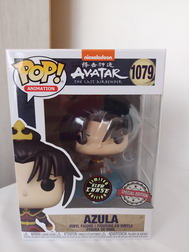Funko Pop! Original Avatar Azula 1079 Chase Glow In The Dark