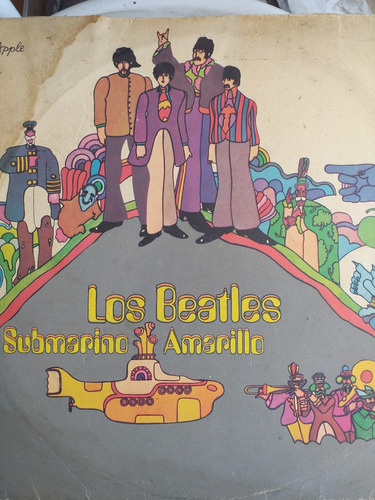 Los Beatles Long Play Vinilo 1969