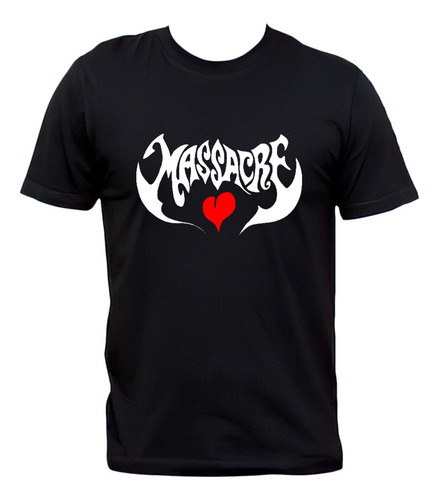 Remera Massacre Sol Lucet Omnibus Rock Nacional