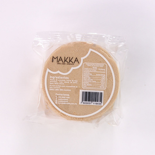Obleas De Amaranto Makka Sabor Nuez