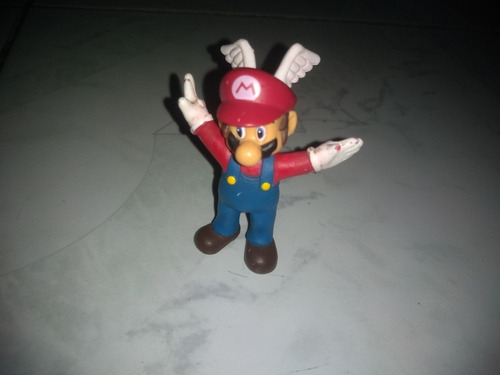 Figura Super Mario 64 Con Gorrita Alada Original Nintendo
