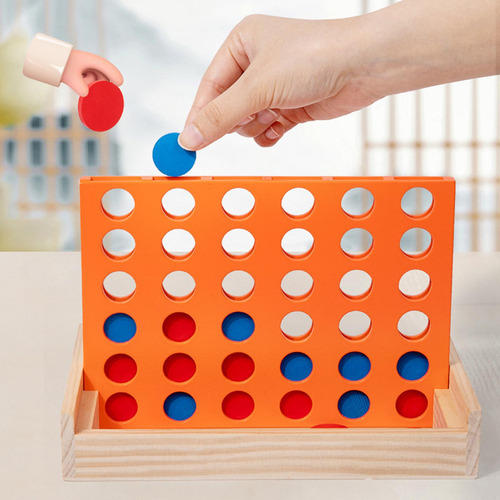 . Juego De Mesa Familiar Fila, Juguete Educativo Montessori,