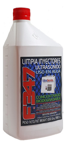 Liquido F347 Para Batea Ultrasonido Limpieza Inyectores
