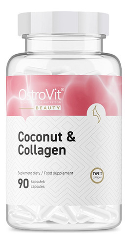 Coconut & Collagen 90 Capsulas - Ostrovit Sabor Sin Sabor