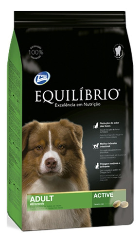 Equilíbrio Active alimento para perro adulto de raza mediana en bolsa de 2kg