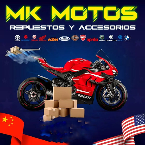 Espejo Gaviota Aleron Bmw F800 R 2011/2019 Mk Motos #02