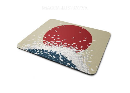 Imagem 1 de 3 de Mouse Pad Japão Personalizado