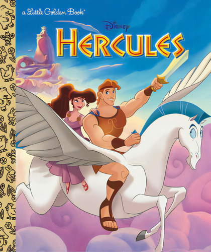 Hercules Little Golden Book (disney Classic), De Korman, Justine. Editorial Random House Disney, Tapa Dura En Inglés