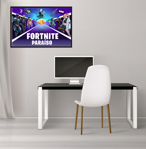Fortnite Paraíso - Arte C - Superpôster Game Master, de Editora Europa. Editorial Editora Europa, capa mole em português, 2022