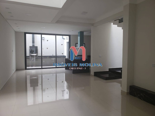 Imagem 5 de 15 de Lindo Sobrado Alto Padrão 260m² Santa Maria - Estuda Permuta No Abc - 93007