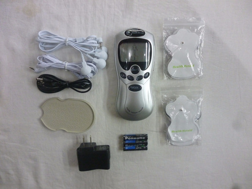 Electroestimulador Tens Digital Therapy Machine 8 Electrodos