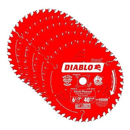 Hojas De Sierra Circular  Freud D0641x Diablo 6-1 / 2-inch 4